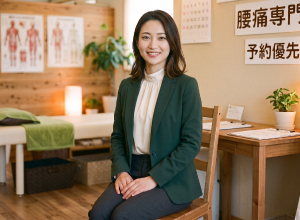 腰の不安が軽くなりました